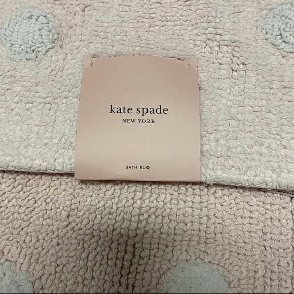 NWT Kate Spade Torrington Dot Bath Rug - Picture 3 of 4